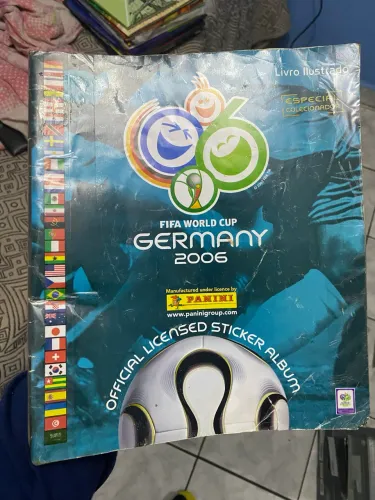 Álbuns da copa do mundo 2006 2010 2014 2018