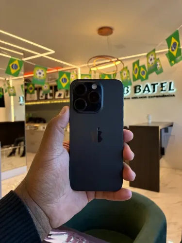 iPhone 15 Pro 128Gb Azul 85% - Loja Fisica