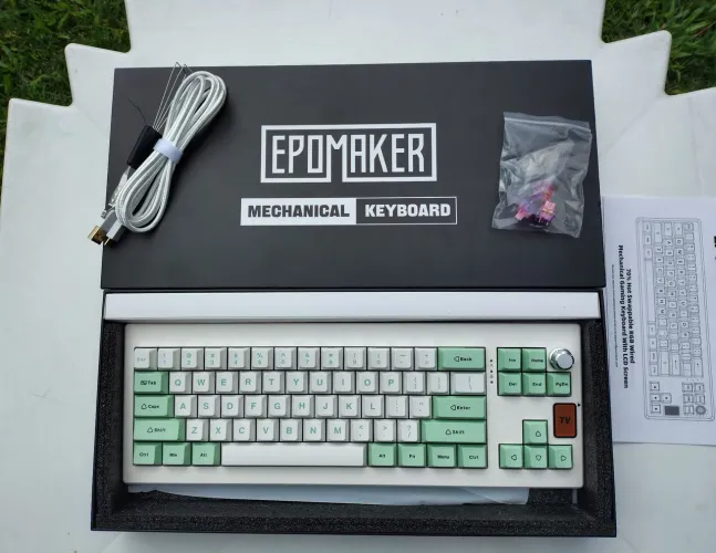 Teclado mecânico epomaker shadow-X
