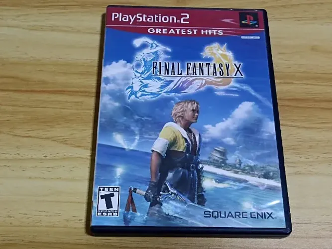 Final Fantasy X (FFX) para PlayStation 2 (PS2) - Mídia Física Original