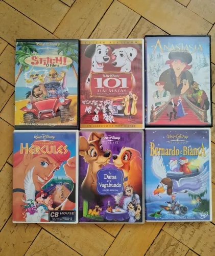 DVDs Walt Disney Originais 