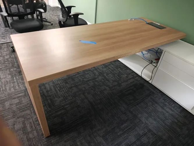 Mesa Presidente Forma L  - Para Escritório 