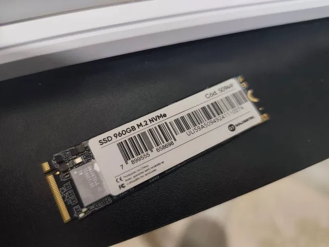SSD nvme 960G novo