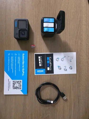 Gopro 12 black + SD 512gb + 3 baterias