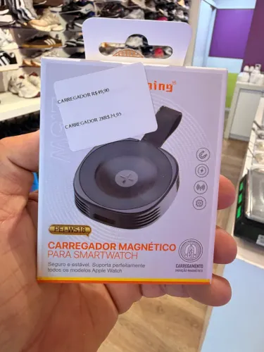 Carregador magnético