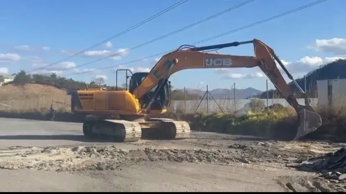 Escavadeira hidráulica jcb JS200