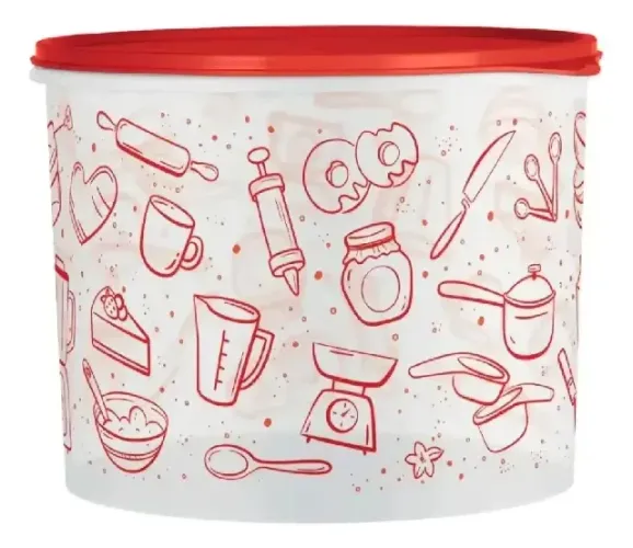 Tupperware caixa 5.5L pote mantimentos