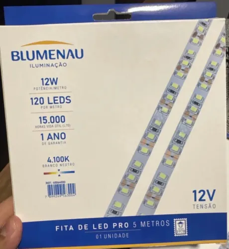 6 caixa fita de Led Blumenau 4.100k branco neutro