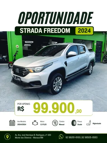Fiat Strada Freedom 1.3 Flex 8V CD 2024
