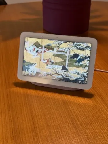 Google Nest Hub de 2ª geração original, na cor Sand