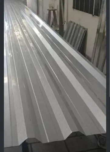 Telhas aluzinco usadas
