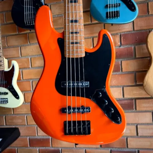 STRINBERG JBS155 JAZZ BASS SIGNATURE ANINHA DELEONES OR ORANGE