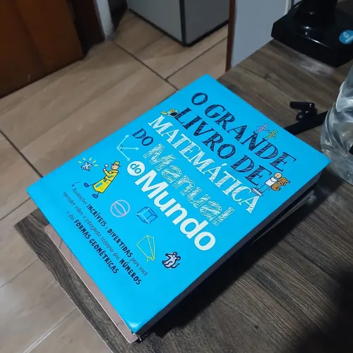 livro de matemática do Manual do Mundo(LEIAM A DESCRIÇÃO COMPLETA)