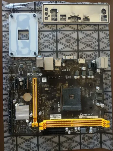 Placa mãe a320mh am4 biostar