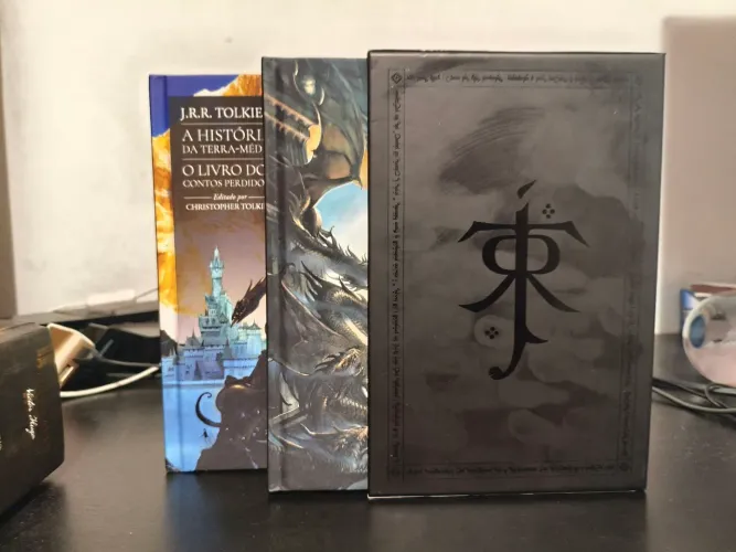Senhor dos anéis a história da terra média box 1 e 2