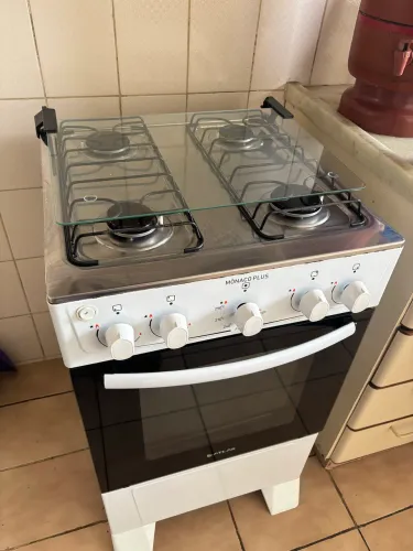 Fogão Gás 4 bocas Mônaco Plus Branco