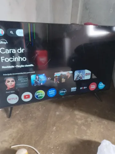 Smart tv quebrada
