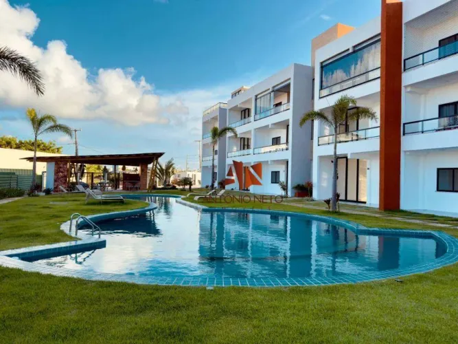 Bella Arte Oceanic - Apartamento com 2 dormitórios à venda, 74 m² por R$ 420.000 - Porto d