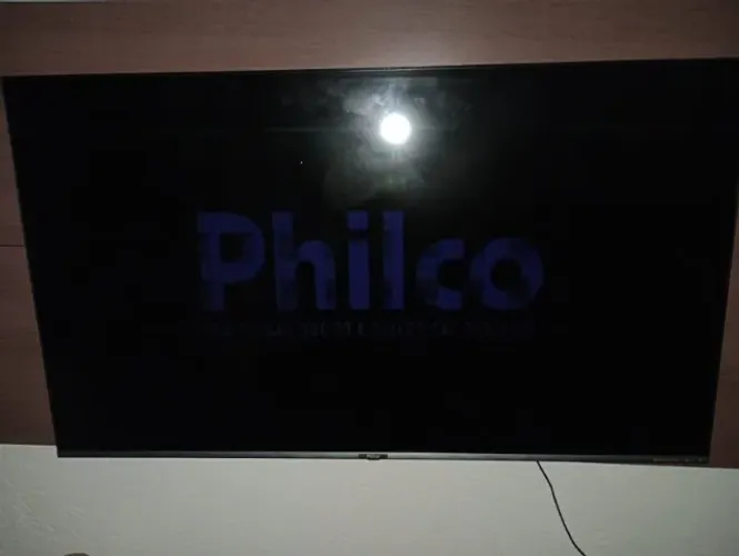 Smart tv 55 polegadas da plinco com defeito 