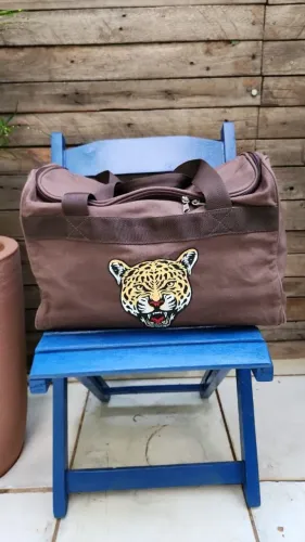 Bolsa de viagem marron