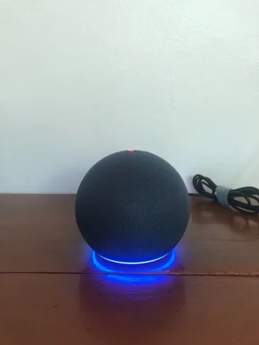 Alexa Echo Dot 5ª Geração Original Amazon - Cor Azul