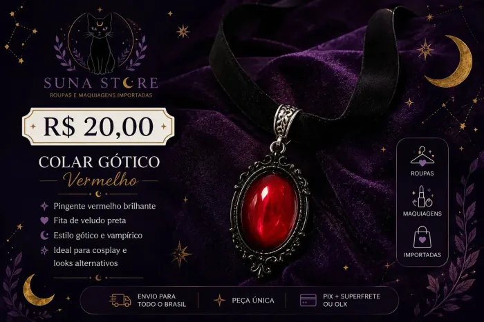 Colar gotico 