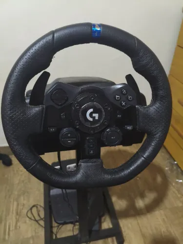 Volante+pedal+suporte, Logitech g923, PC e PS5