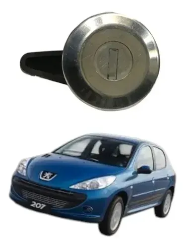 Miolo Fechadura Porta Peugeot 207 1.4 8v 2011 2012 Manual