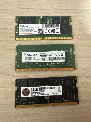 Vendo memórias para notebook 