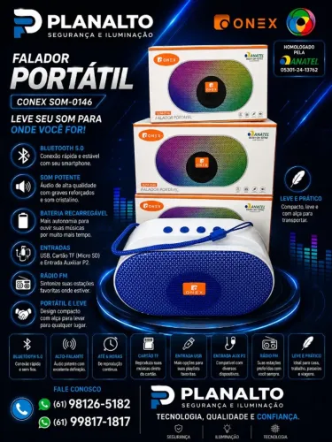 Falador portatil conex SOM-0146