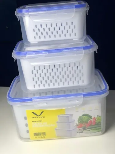 Kit 3 Caixas Organizadoras Boas Life - BOAS-3301