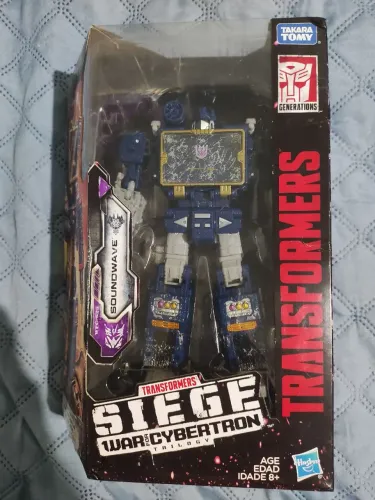 Transformers Siege Soundwave Lacrado