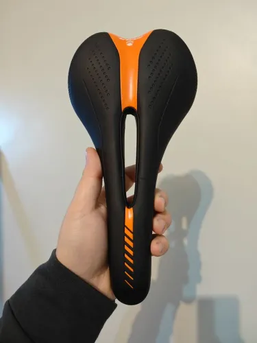 Banco MTB Soul Laranja com preto