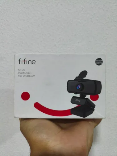 Webcam fifine k420 2k - Nova.