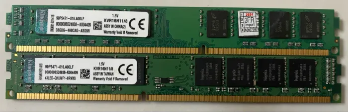 Memória Kingston DDR3 8GB 1666Mhz