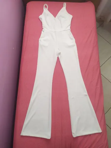 Macacão off white