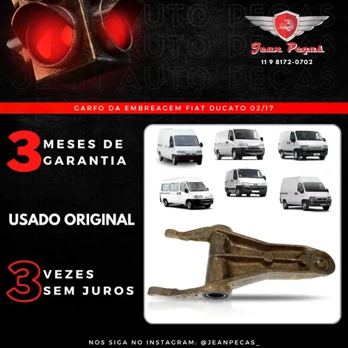 Garfo da embreagem - Ducato 2002/17