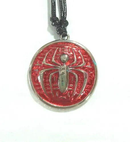 Colar Medalhão Homem Aranha - NerdDog Store Spiderman Peter Parker Marvel Spider