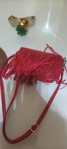 Bolsinha de lado vermelha