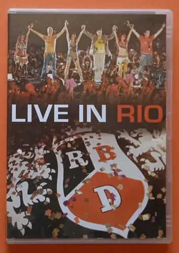 Dvd RBD - Live In Rio (Encarte Interno)