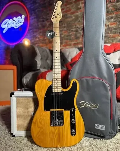 Guitarra Seizi Vintage Saitama ASH Tele Butterscotch
