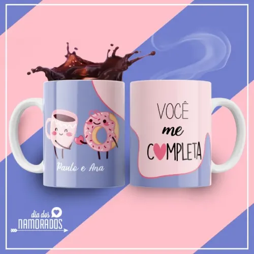 Caneca personalizada Dia dos Namorados