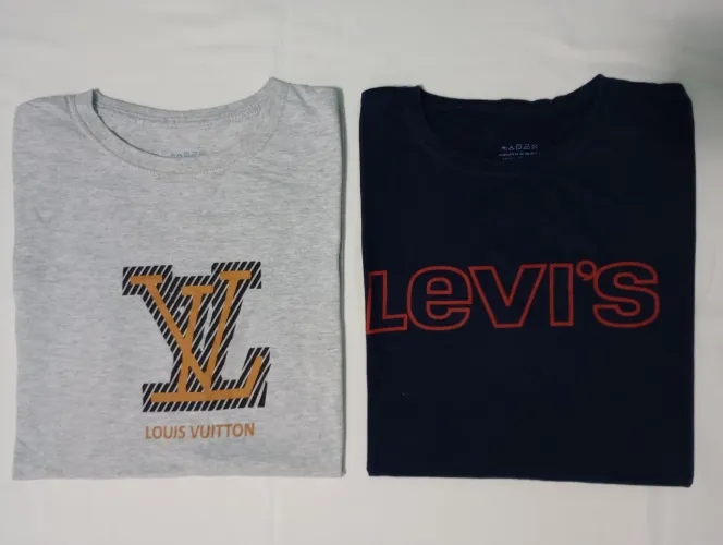 Kit duas camisetas masculinas 