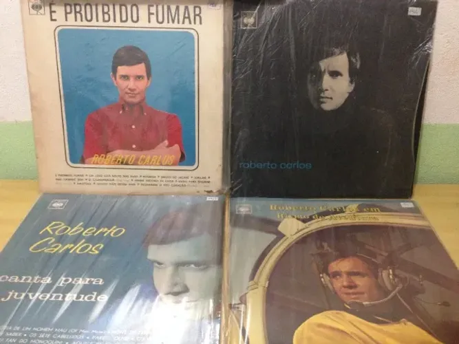 Discos de Vinil Roberto carlos (40,00) cada
