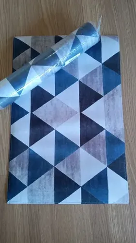 Duo de passadeira, emborrachado (120 x 40cm,  60 x 40cm)