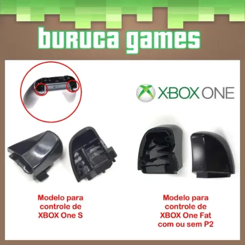 Botões LT RT para controle de Xbox One