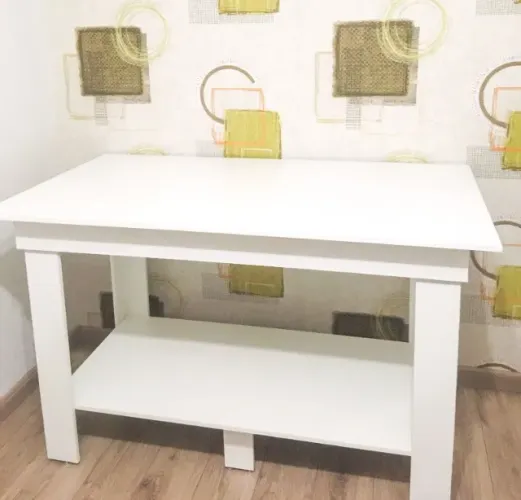 NOVA- Mesa 100% MDF 15mm Branco