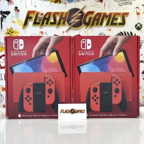 Nintendo Switch Oled 64GB | Edição Especial Mario Red