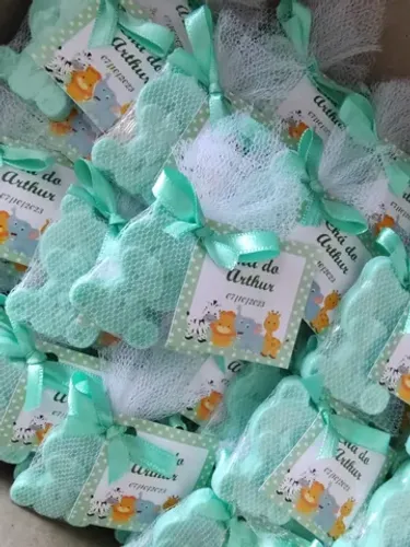 Lembrancinha chá de bebê ursinho 