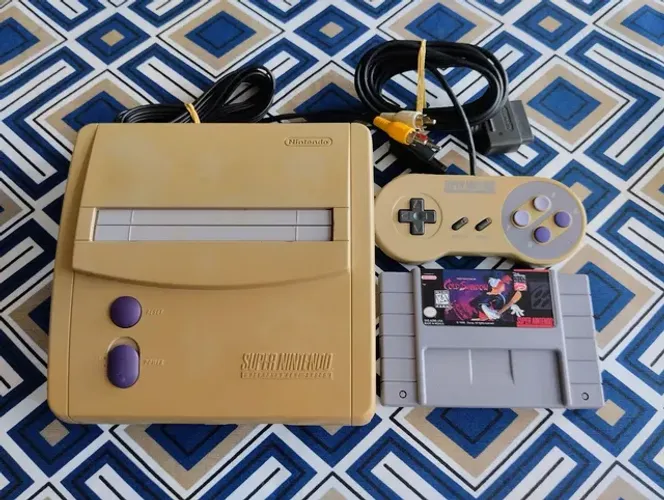 Super Nintendo Baby Com Cartucho [Nova Cidade]